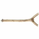 Accessorio per uccelli - TYROL - Trespolo in rame - Misura S 20 cm - Legno naturale - immagine 2