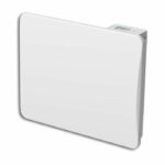 Radiatore elettrico a inerzia - 1000W - WARM TECH - Ceramica - 230V - Fino a 40m3 - Bianco