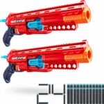 ZURU XSHOT - Pacchetto combinato pistola - Blaster calibro Excel - 24 dardi