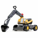 Escavatore Volvo FALK - Cabina girevole a 360° - Escavatore articolato con sedile apribile - 100% Made in France - Garanzia di 3 anni