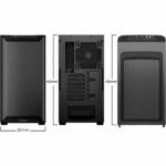 Case per PC - BE QUIET! - Pure Base 501 Airflow - Mid Tower - Mini-ITX - Nero - immagine 2