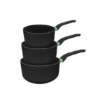 Set di 3 pentole in ceramica antiaderenti da 16, 18 e 20 cm Fackelmann Brandao