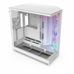 Case Mid-Tower NZXT H9 Flow RGB - Ventole RGB incluse - Bianco - CM-H92FW-R1