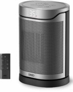 Riscaldatore ausiliario - Iperceramica - 1500 W - Dreo - Riscaldatore 318 - Colonna - Nero