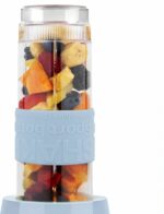 Mini frullatore - SVIZZERA - MOOV6 - 300 W - 570 ml - 2 bottiglie - Blu - immagine 4