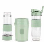 Mini-frullatore - SWEISS - MOOV7 - 300 W - 570 ml - 2 bottiglie - Verde - immagine 3