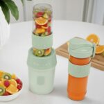 Mini-frullatore - SWEISS - MOOV7 - 300 W - 570 ml - 2 bottiglie - Verde - immagine 5