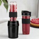 Mini frullatore - SVIZZERA - MOOV9 - 300 W - 570 ml - 2 bottiglie - Nero - immagine 5