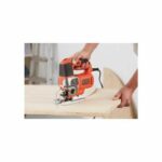 Seghetto alternativo con cavo - BLACK&DECKER - BES610K-QS - 650W - Profondità di taglio 90mm - Con custodia per il trasporto - immagine 3