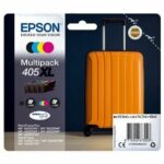Cartuccia per stampante - EPSON - 405XL C13T05H64010 - Ciano, magenta, giallo, nero - Confezione da 4 - XL 63 ml