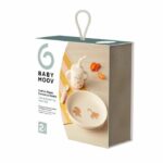 Babymoov - Set per la pappa del bambino come un adulto - Dai 9 mesi - Sviluppato con un terapista occupazionale - Silicone - Little Roar
