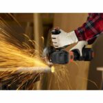 Smerigliatrice angolare a batteria + batteria 4Ah + caricabatteria - BLACK&DECKER - BCG6L8F1S-QW - Brushless - 18V - 115m - Con 3 dischi e borsa per il trasporto - immagine 4