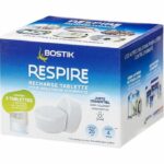 Ricariche assorbenti - BOSTIK - Respire - 2 compresse - Fino a 25 m² - Senza profumo - 2 x 250 g