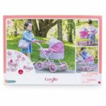 Accessori per bambole - COROLLE - Carrozzina floreale - per bambole da 36 a 52 cm - da 3 anni - immagine 2