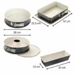 Set di 4 tortiere di diverse forme, da 28 a 32 cm - DR OETKER - Back-Trend - immagine 3