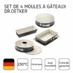 Set di 4 tortiere di diverse forme, da 28 a 32 cm - DR OETKER - Back-Trend - immagine 4