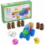 Set di costruzioni per fattoria - Jelly Blox - Goliath - Mattoncini morbidi e flessibili - Età 2+