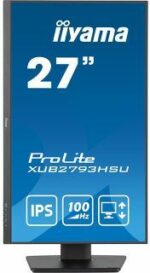 Monitor PC - IIYAMA - 27" - Full HD - 100Hz - Pannello IPS - 1ms - Supporto regolabile + perno - Prolite XUB2793HSU-B7 - immagine 2