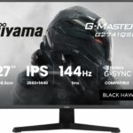 Schermo per PC Gamer - IIYAMA - 27 - QHD - 144Hz - Pannello IPS - 1ms - G-Master Black Hawk