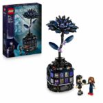 LEGO Wednesday 76784 La Dalia Nera - Set di costruzioni per bambini dai 9 anni in su - Fiore artificiale