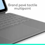 Custodia per iPad Air 13 - Logitech - Combo Touch - Grigia - immagine 4