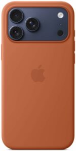 APPLE iPhone 17 Pro Max - Custodia in silicone con MagSafe - Terracotta - immagine 3