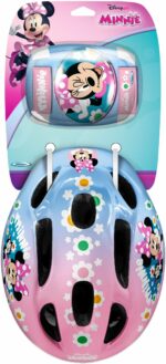 Set casco e gomitiere/ginocchiere Minnie Mouse - MN432507 - 50/56 cm - immagine 2