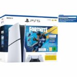 Pacchetto standard PS5: console PlayStation 5 (modello sottile) + Fortnite Flowering Chaos