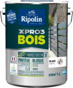 Vernice per legno XPRO3 - Bianco calibro - Satinato - Ripolin - 5L
