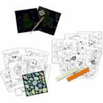 Scatola da colorare fosforescente 3 in 1 fosforescente - immagine 2