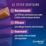 DentActiv - 10 Stick - VETOCANIS - Igiene orale al pollo per gatti - immagine 4