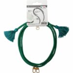 Green Bandouliere Shell con BBC Pompoms