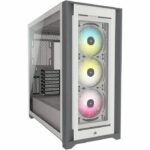 Case PC CORSAIR iCUE 5000X RGB - Vetro temperato ATX Mid Tower - Bianco (CC-9011213-WW)