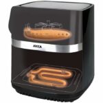 Friggitrice ad aria - JOCCA - 2352 - 9L - 2 elementi riscaldanti - 30,5x38,5x35 cm - immagine 3