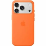 APPLE iPhone 17 Pro - Custodia in silicone con MagSafe - Arancione