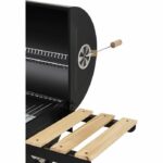 Barbecue a carbonella - COOKING BOX - MIKE EVOLUTION - 142 X 57 X 112 cm - Nero - immagine 4