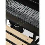 Barbecue a carbonella - COOKING BOX - MIKE EVOLUTION - 142 X 57 X 112 cm - Nero - immagine 6