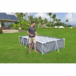 Piscina fuoriterra tubolare BESTWAY - Steel Pro - 366 x 201 x 66 cm - Rettangolare - decoro grafico - immagine 3