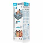 Piscina fuoriterra tubolare BESTWAY - Steel Pro - 366 x 201 x 66 cm - Rettangolare - decoro grafico - immagine 6