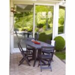 Sedia pieghevole Miami - Antracite - immagine 3