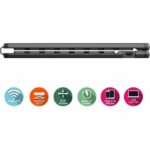 Tastiera bluetooth pieghevole - MOBILITY - Nera - Azerty - immagine 2