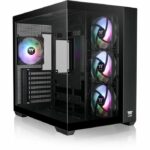 Case PC - THERMALTAKE - View 380 TG ARGB - Mid Tower - ATX - Vetro temperato - Nero
