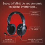 Cuffie da gioco cablate - Onlan - S2-CM-7 - Compatibili con Nintendo Switch 2 - Microfono - Nero - immagine 2
