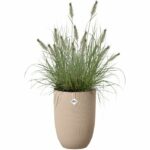 Vaso alto per fiori - ELHO - Sereh Tall 30 - 22 L - L 30 x P 29,5 x A 41 cm - Marrone - Balcone/Interno/Esterno - immagine 4
