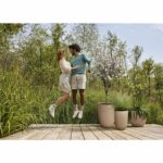 Vaso alto per fiori - ELHO - Sereh Tall 30 - 22 L - L 30 x P 29,5 x A 41 cm - Marrone - Balcone/Interno/Esterno - immagine 6