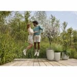 Vaso alto per fiori - ELHO - Sereh Tall 40-50 L - Ø 39 x H 53 cm - Beige - Balcone/interno/esterno - immagine 6
