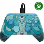 Gamepad - Xbox - Rematch Advanced - Cablato - Blue Kitsune - Compatibile con PC - Turtle Beach