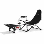 Cabina di pilotaggio pieghevole SimRacing - PLAYSEAT Challenge DD - Edizione F1 - Bianco e nero