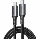 Cavo USB-C - UGREEN - Cavo dati da 1 m - 60 W - Nylon - PD - Nero