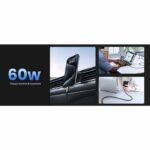 Cavo USB-C - UGREEN - Cavo dati da 1 m - 60 W - Nylon - PD - Nero - immagine 4
